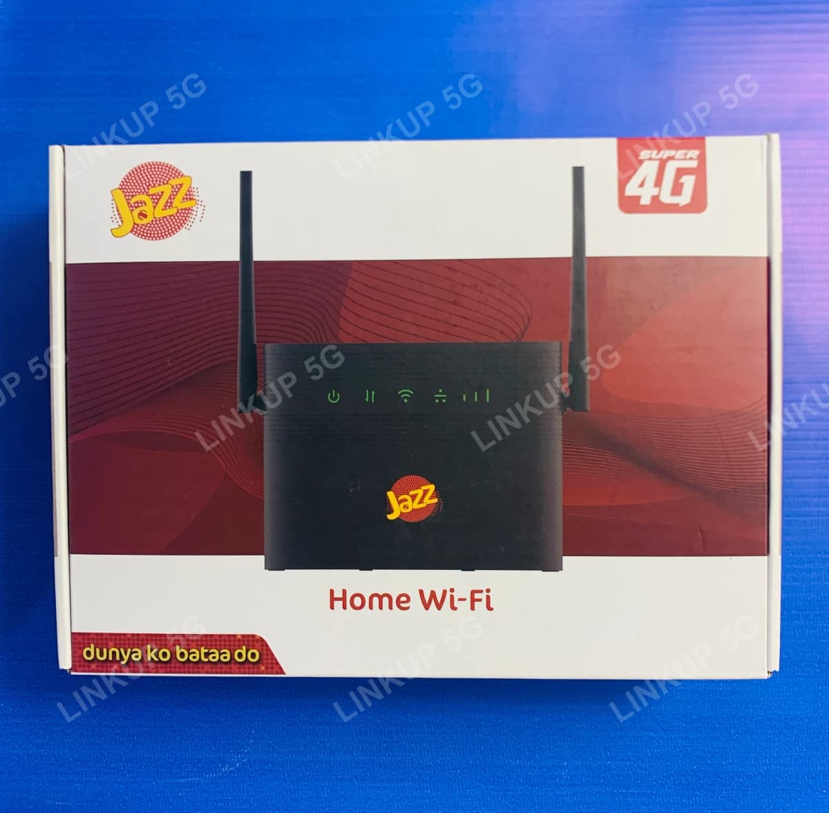 Jazz C061-100 4G router retail box, Home Wi-Fi Super 4G