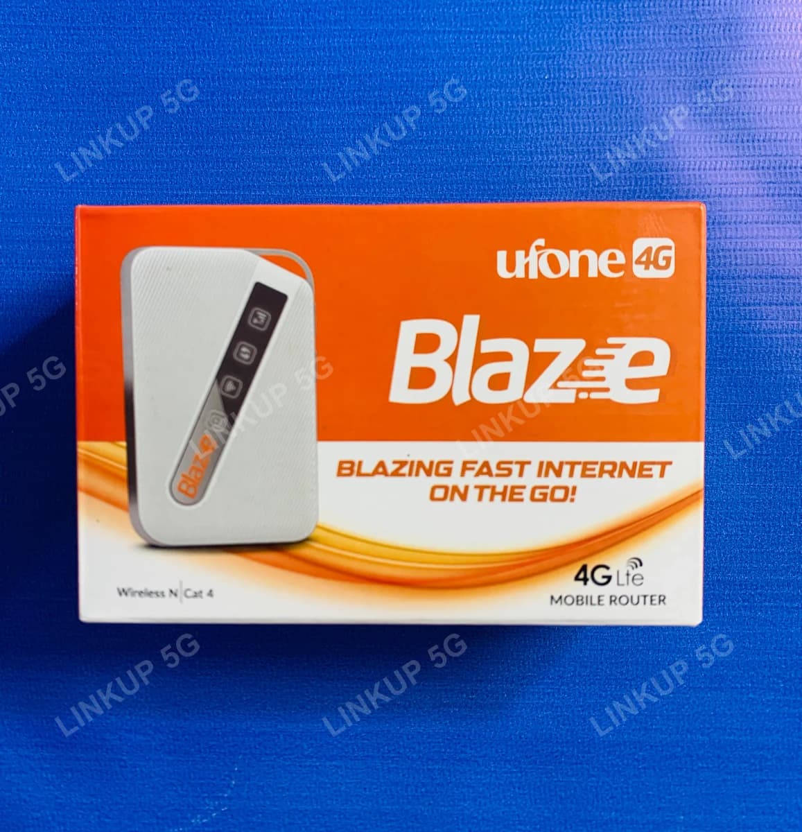 Ufone Blaze DWR-930M retail box, front view