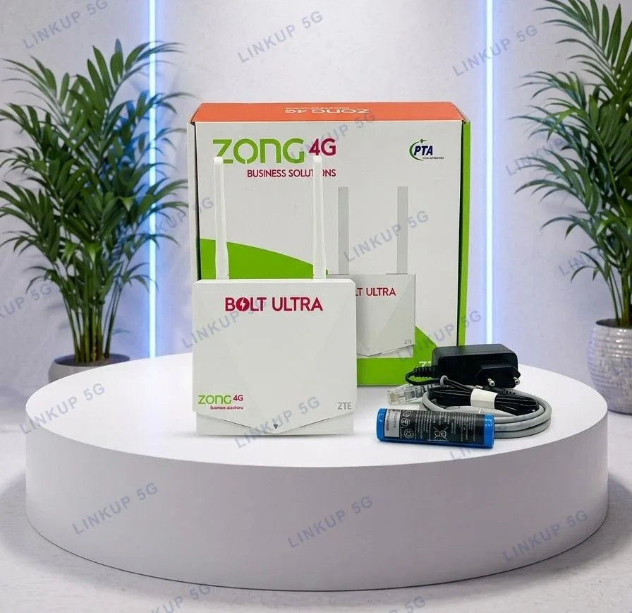 Zong 4G K12 WiFi 6 Router (Bolt Ultra)