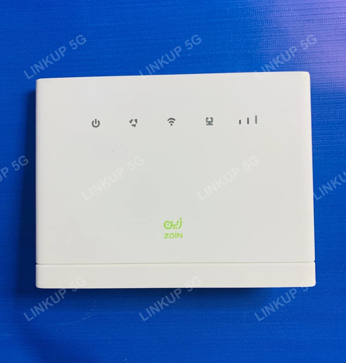 Huawei B315s 4G LTE router front view with Zain branding
